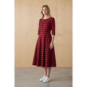 Calvin Klein Buffalo Check Dress